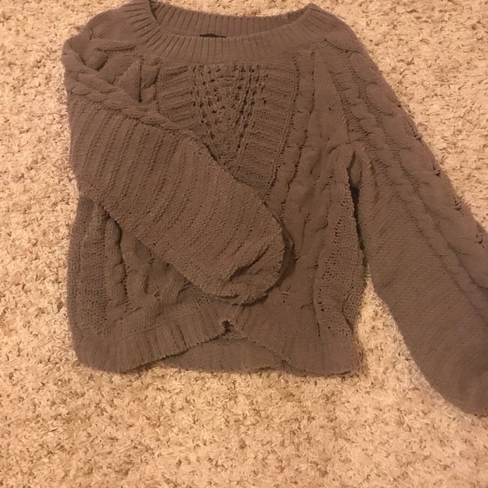 Express off the shoulder sweater